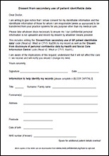 letter opt form pdf personal health word details